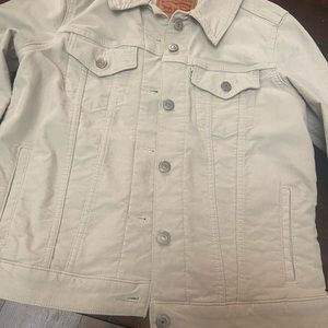 Levi’s corduroy cream jacket